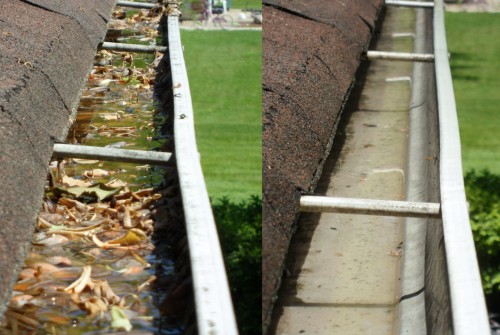 Gutter cleaning services